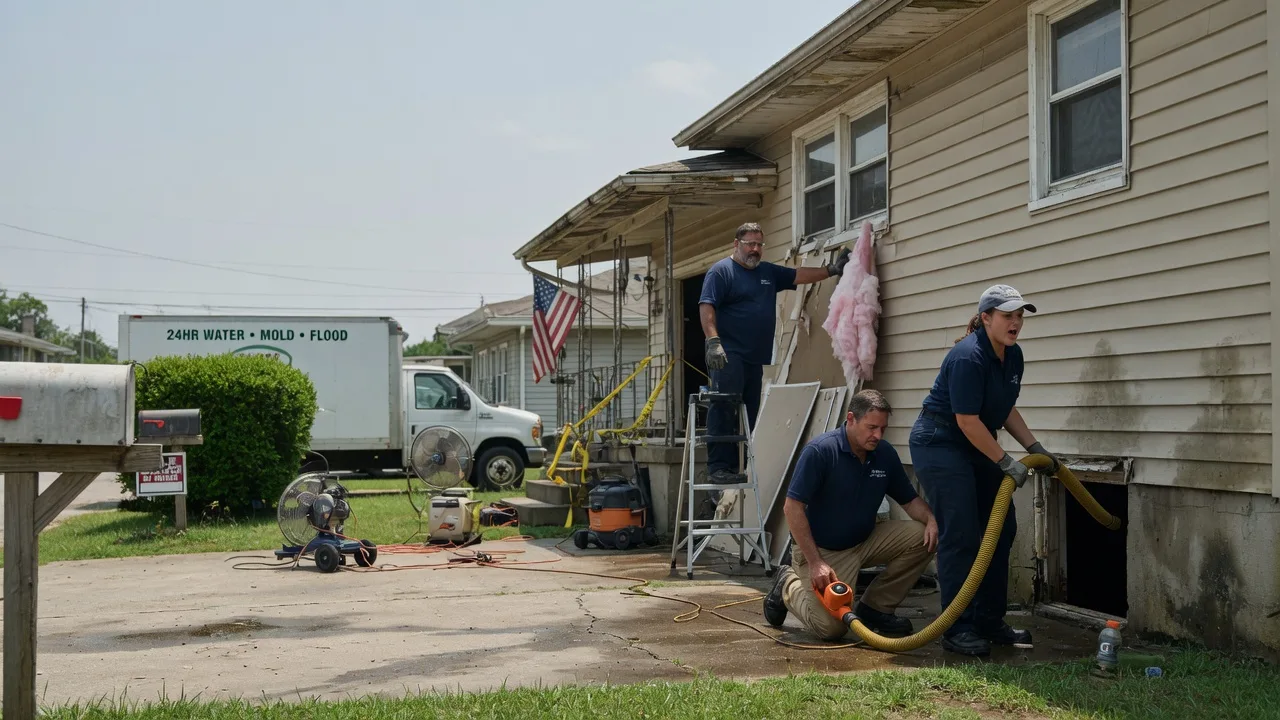 Water Damage Repair in Wann, OK near me